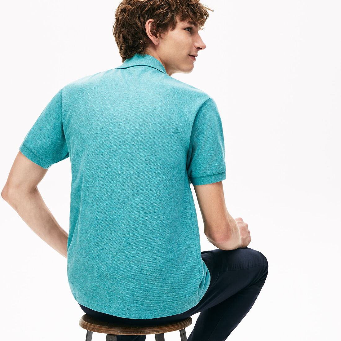 Classic Fit L.12.12 Marl Polo Shirt Classic Fit L.12.12 Marl Polo Shirt