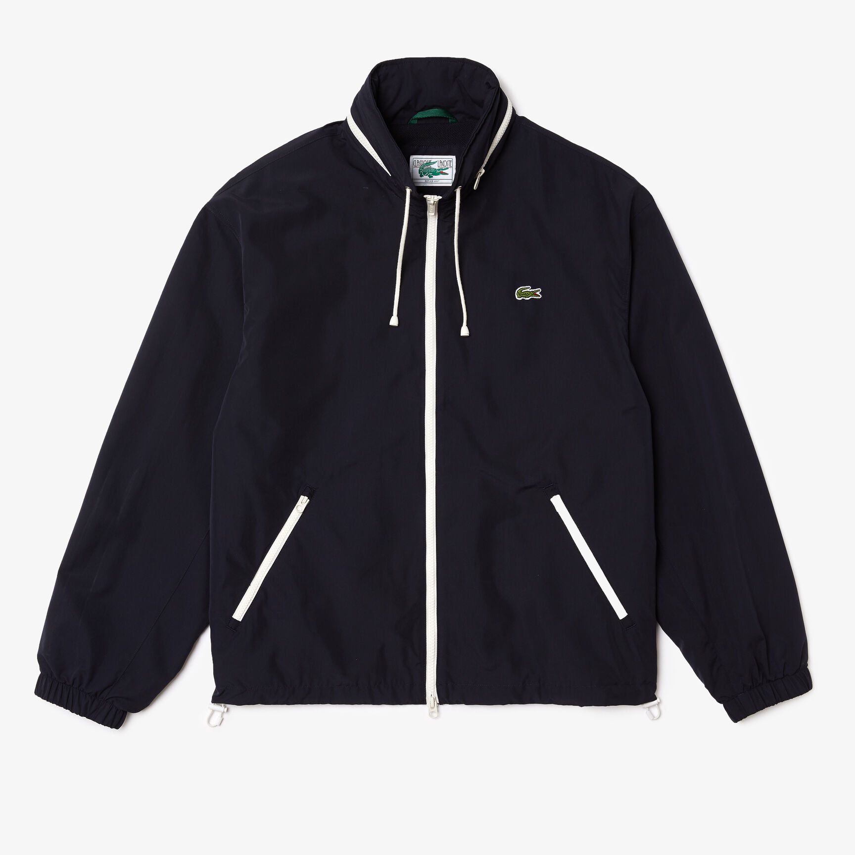 Men’s Lightweight Water-Resistant Zip Windbreaker