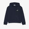 Badge Accent Fleece Hoodie lacoste badge accent fleece hoodie