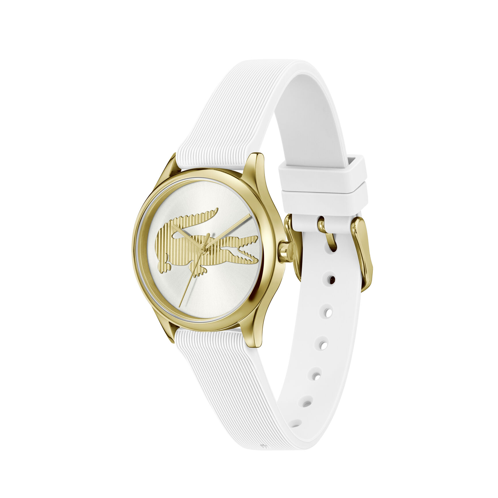 ساعة Crocodelle بسوار سيليكون أبيض ساعة Crocodelle بسوار سيليكون أبيض