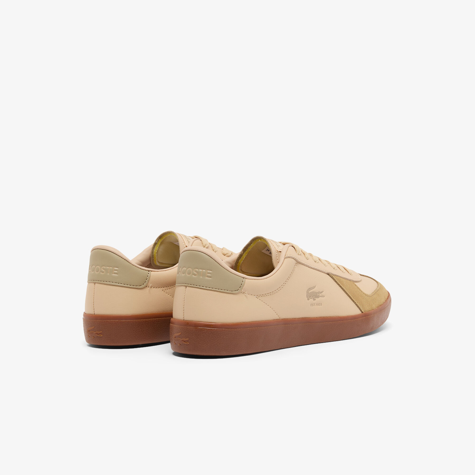 رجالي بيسشوت Pro جلد سنيكرز Men's Baseshot Pro Leather Sneakers - 50SMA0042-AHB
