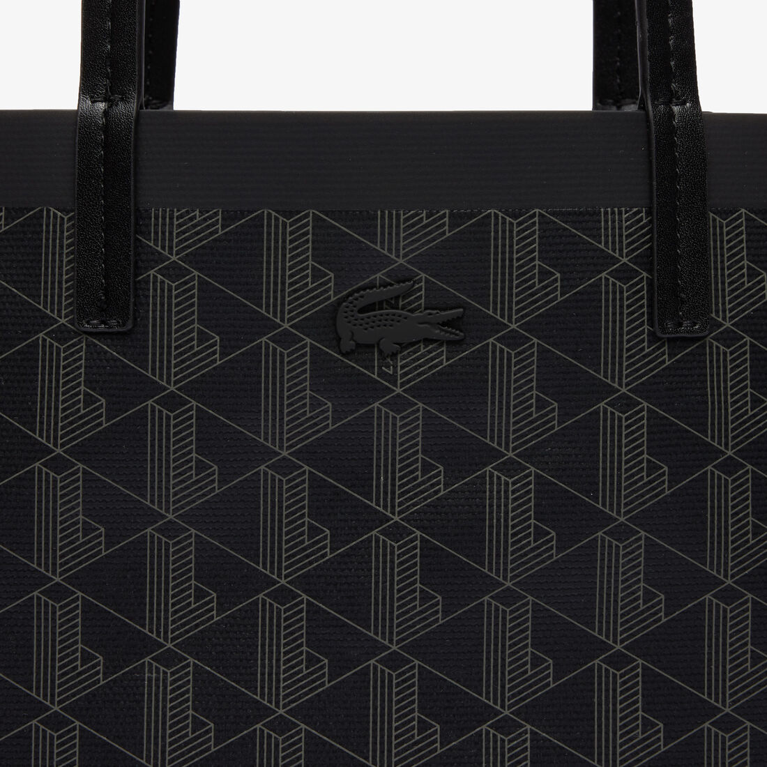 حقيبة توت صغيرة كانفا مغلفة بنقشة شعار الماركة من مجموعة زيلي حقيبة توت صغيرة كانفا مغلفة بنقشة شعار الماركة من مجموعة زيلي