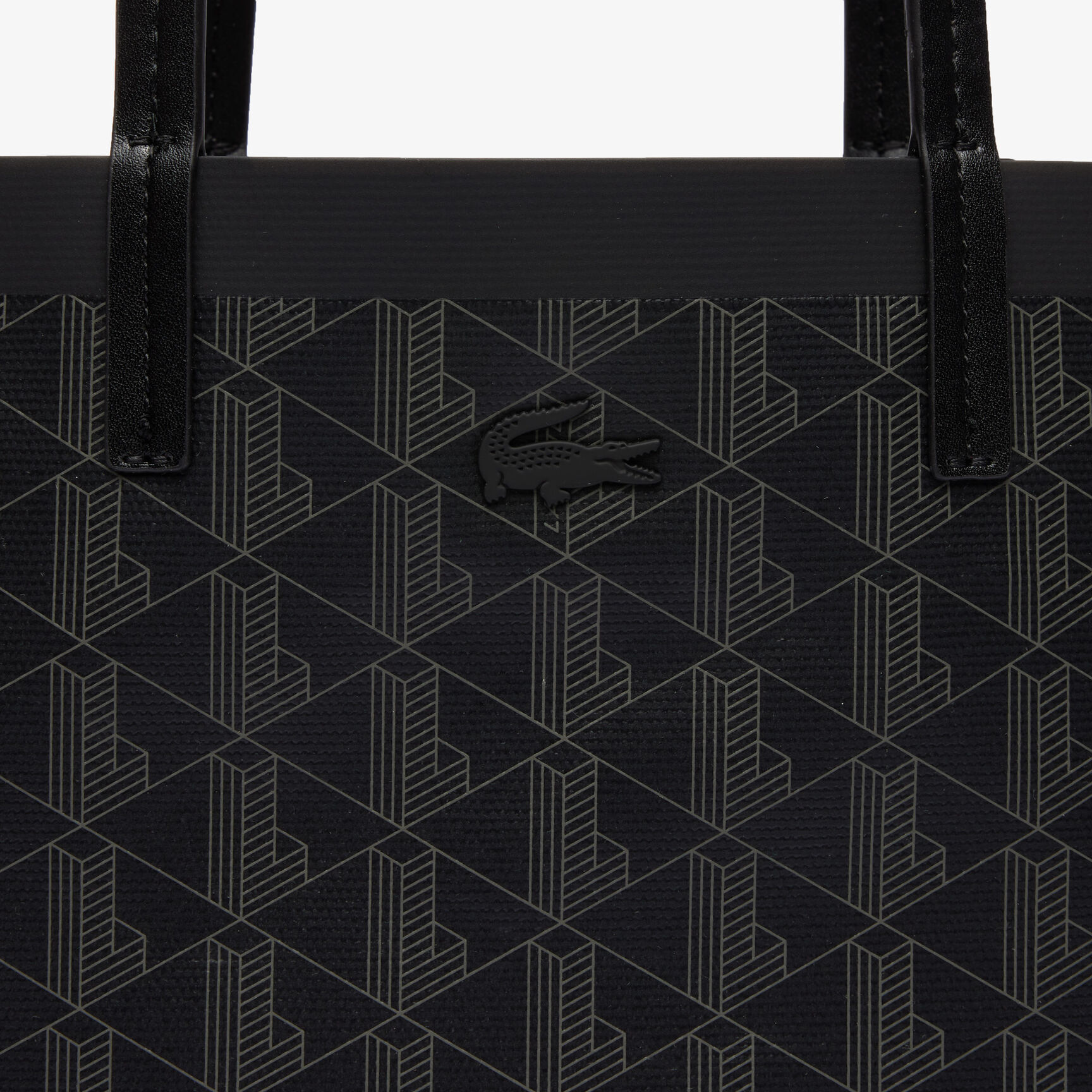 حقيبة توت صغيرة كانفا مغلفة بنقشة شعار الماركة من مجموعة زيلي حقيبة توت صغيرة كانفا مغلفة بنقشة شعار الماركة من مجموعة زيلي