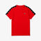 men s lacoste sport crocodile striped breathable piqu  t shirt