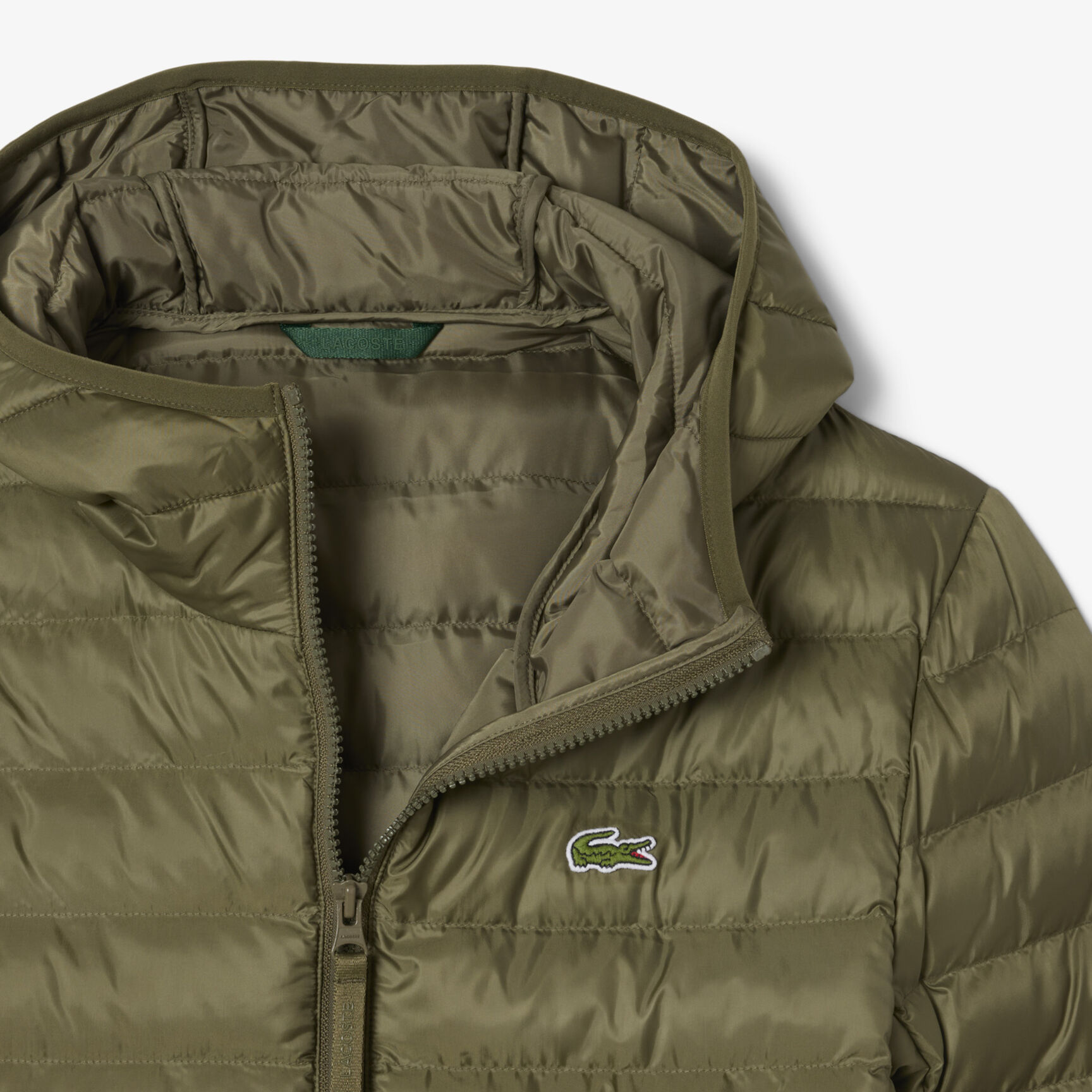 Water-Repellent Quilted Puffed Jacket