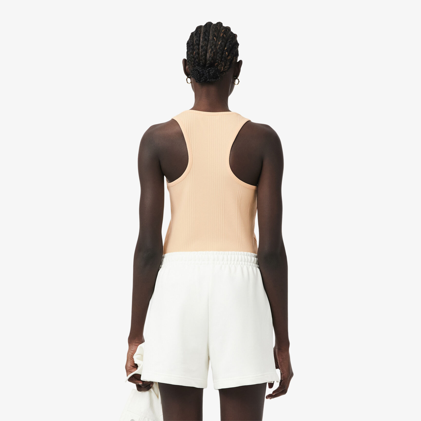 Slim Fit Ribbed Cotton Tank Top