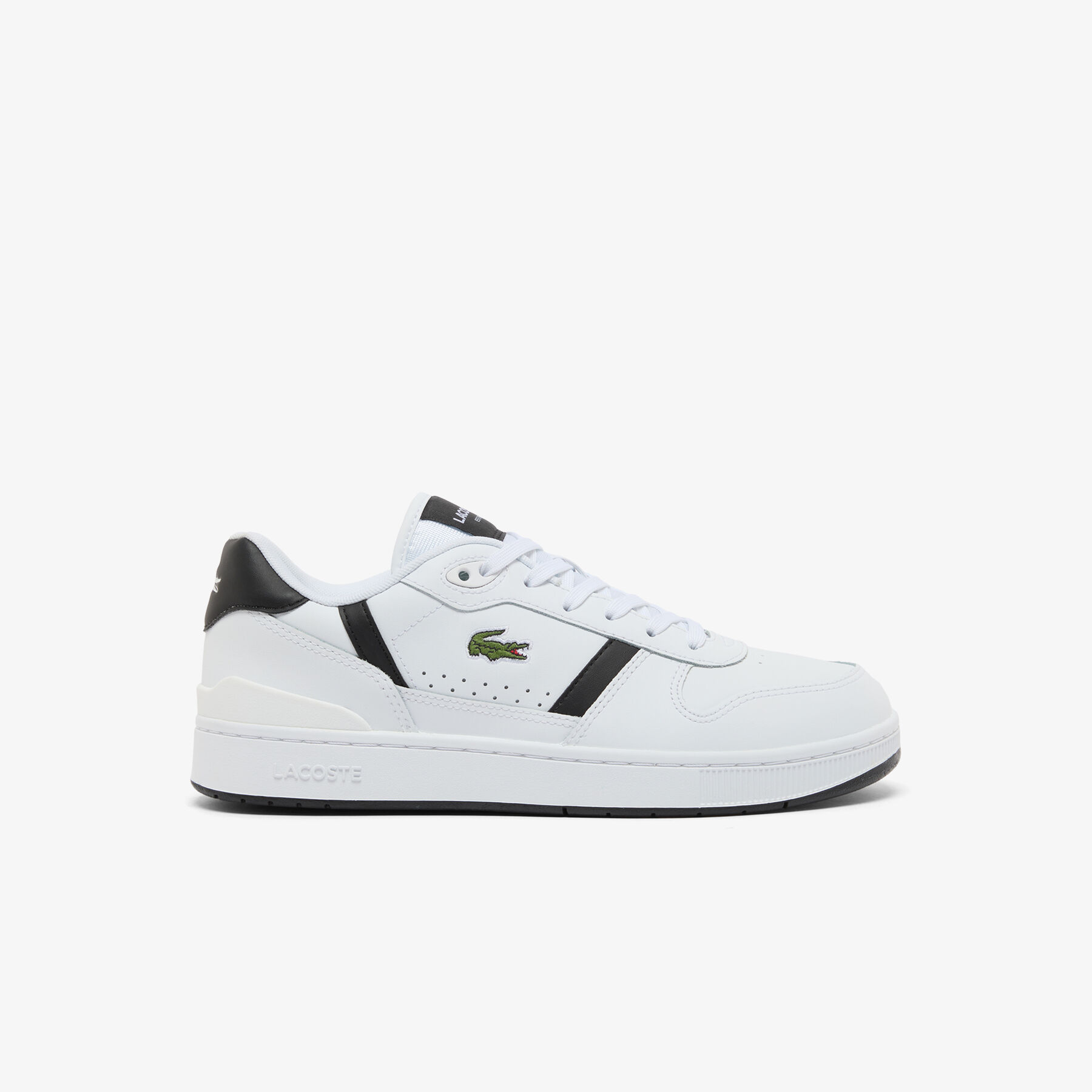 Men's T-Clip Set Leather Sneakers lacoste men s t clip set leather sneakers