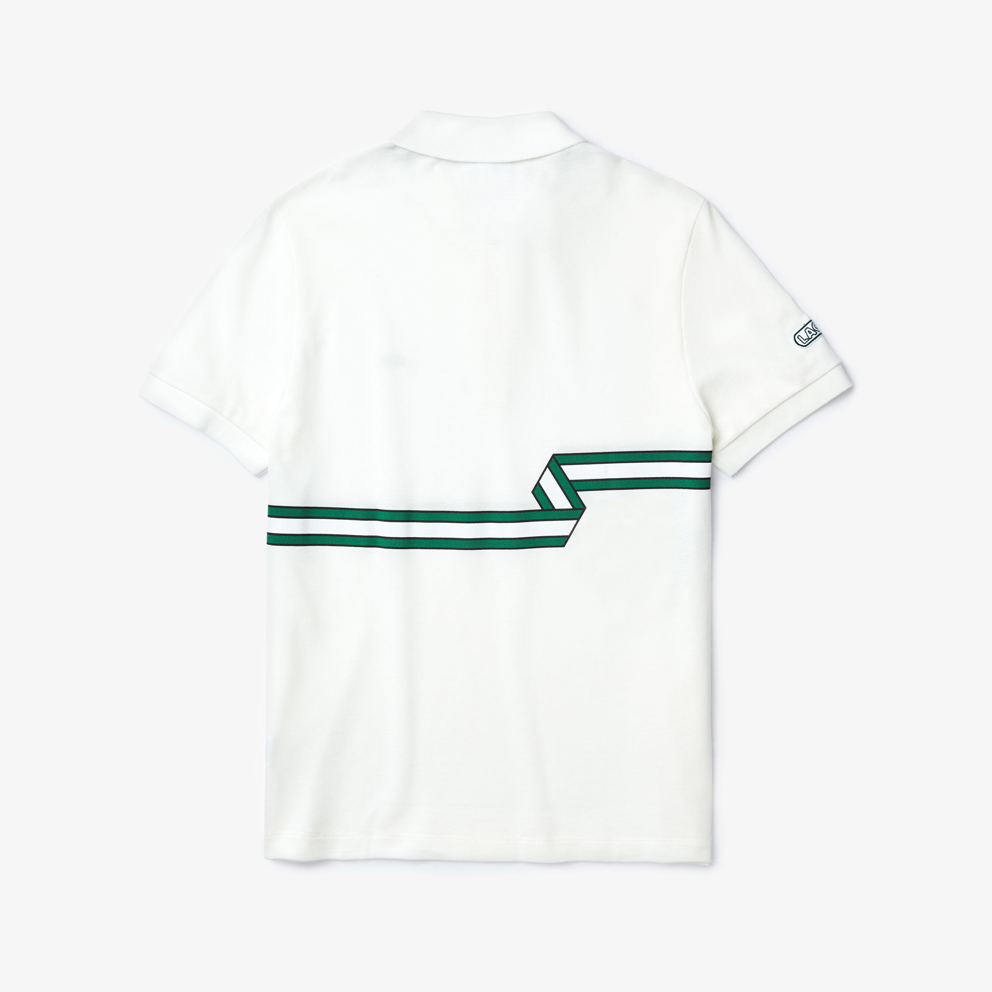 Men's Lacoste Stripe Print Polo Shirt