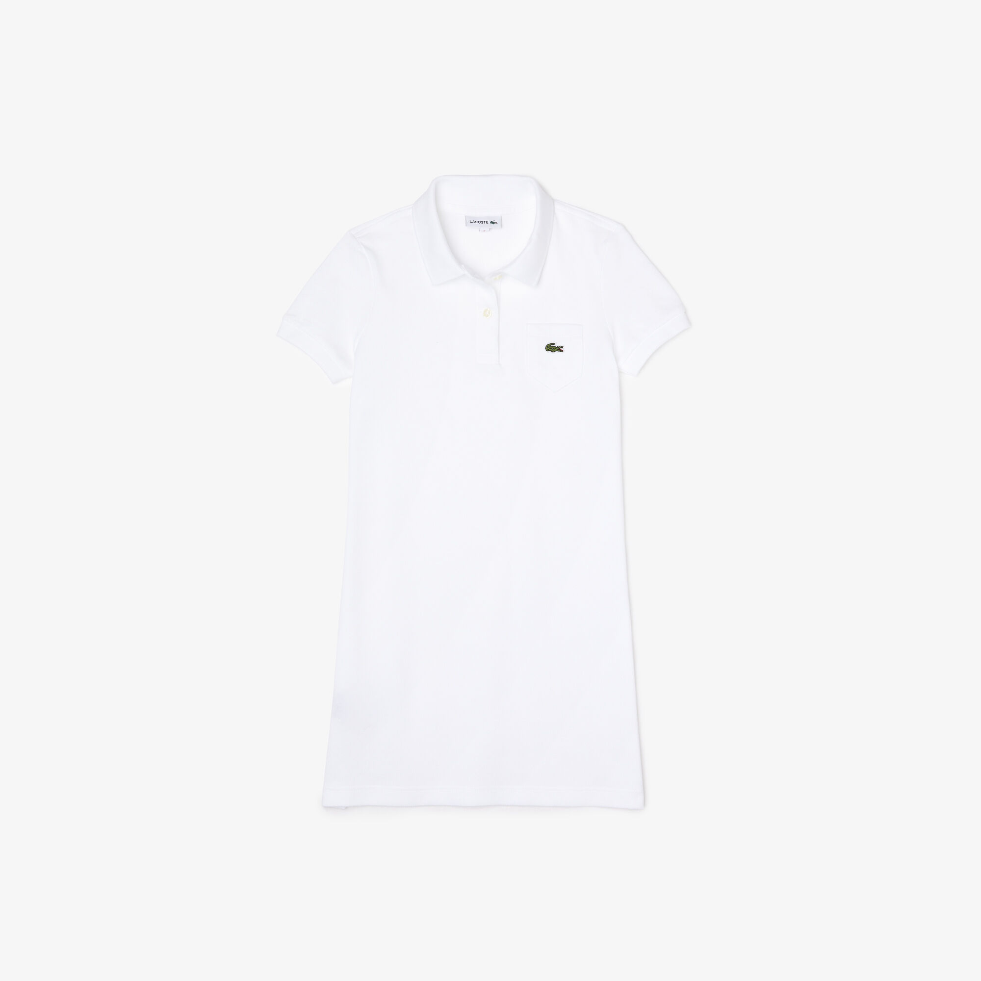 Girl's Polo-Style Cotton Dress | Lacoste SA