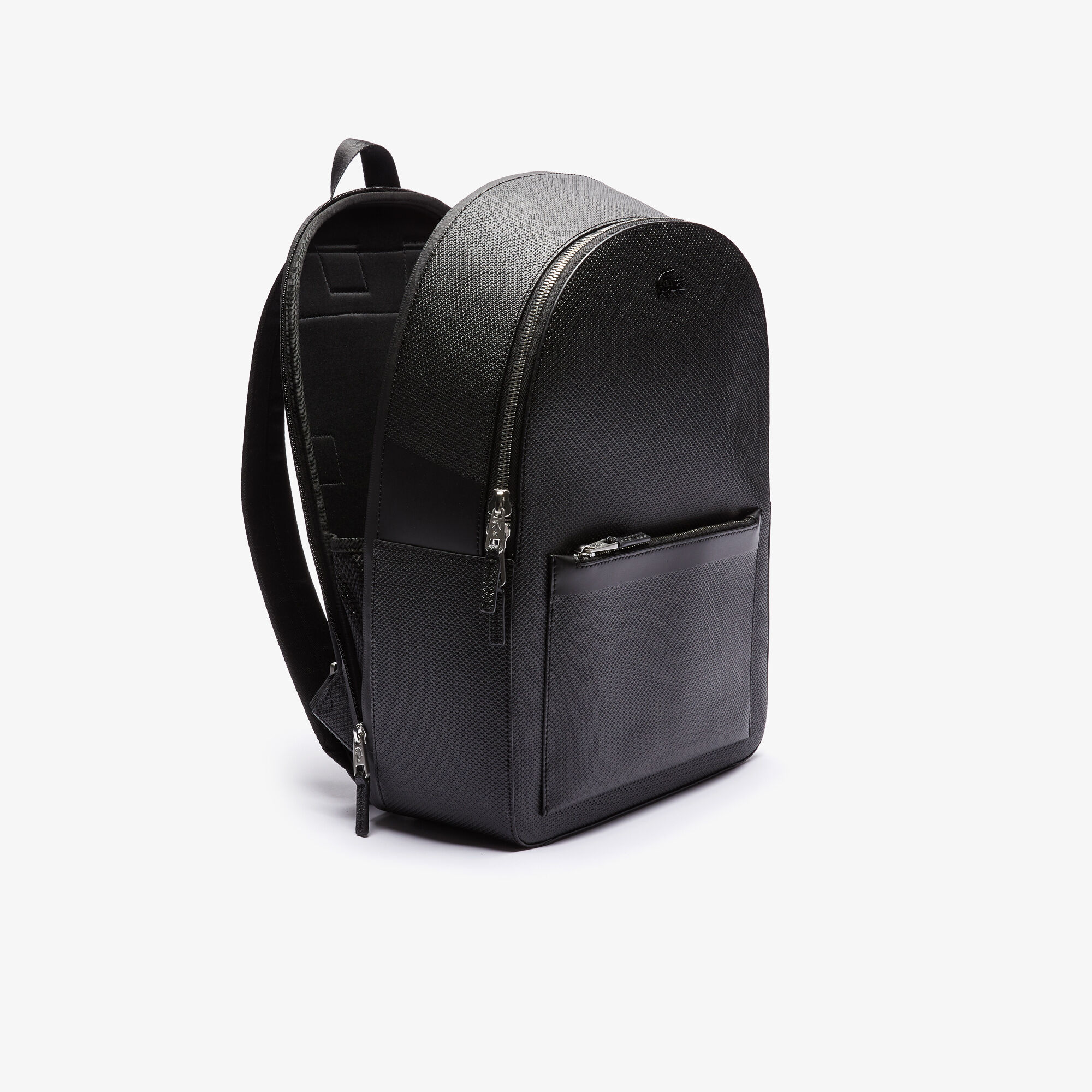 Men's chantaco matte piqué leather backpack discount