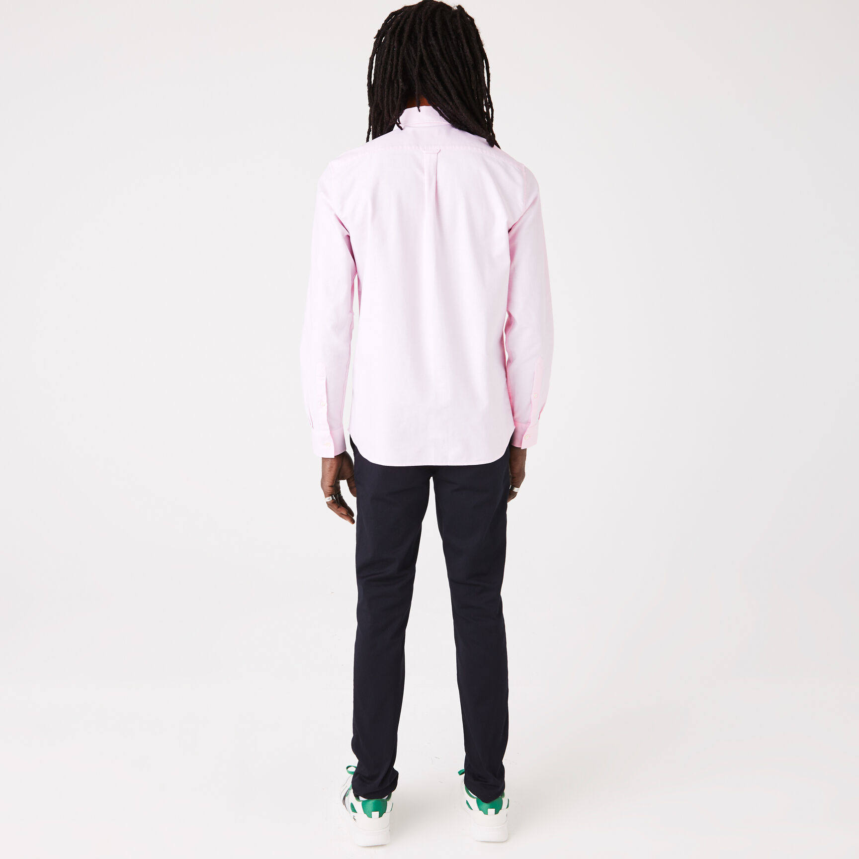 قميص قطن أكسفورد بقصة عادية للرجال