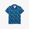 unisex lacoste x minecraft print classic fit organic cotton polo shirt