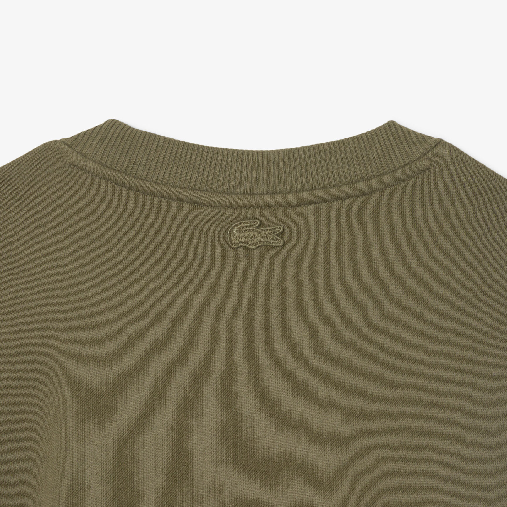 Embroidered Motif Fleece Sweatshirt Embroidered Motif Fleece Sweatshirt