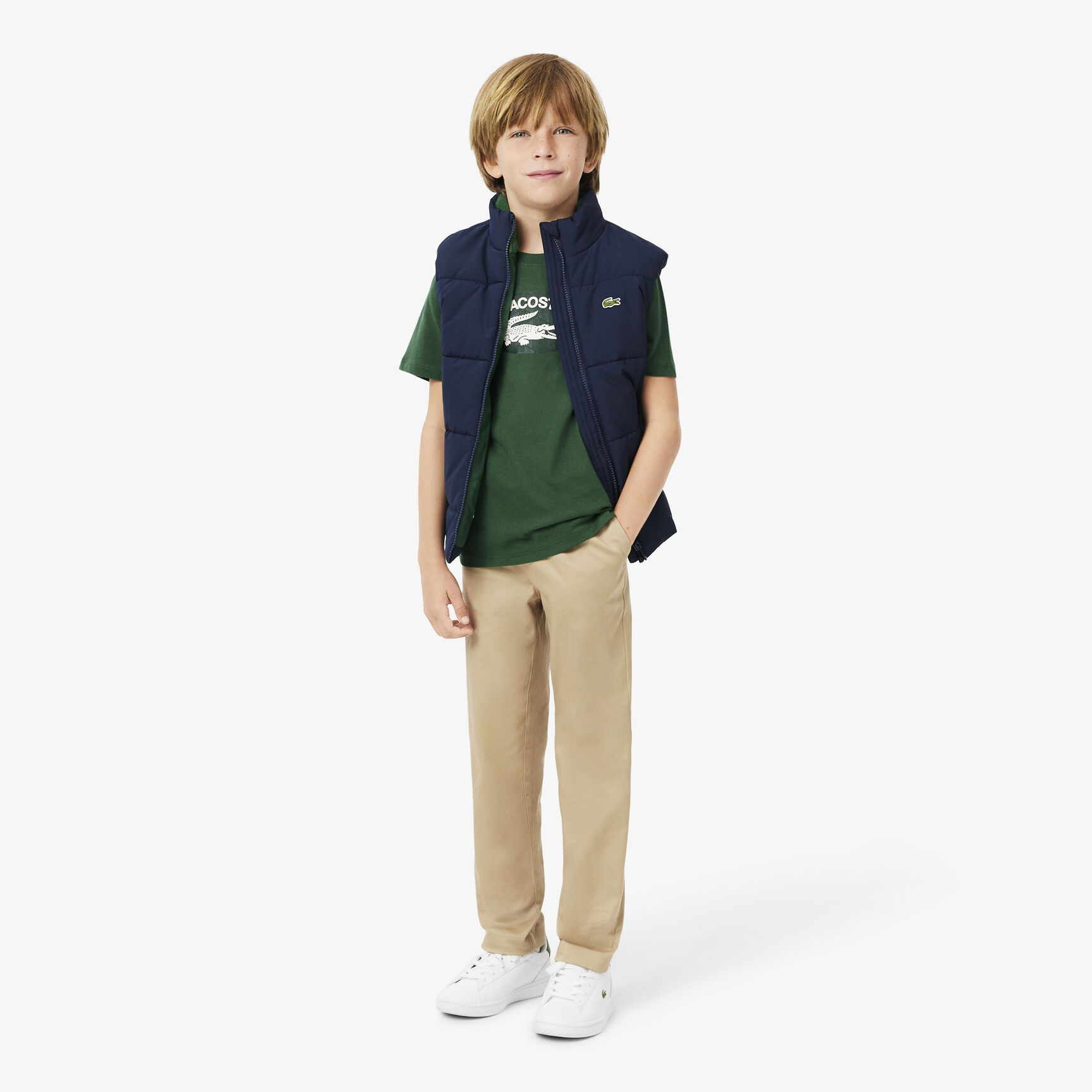 Monogram Print Cotton T-shirt Monogram Print Cotton T-shirt