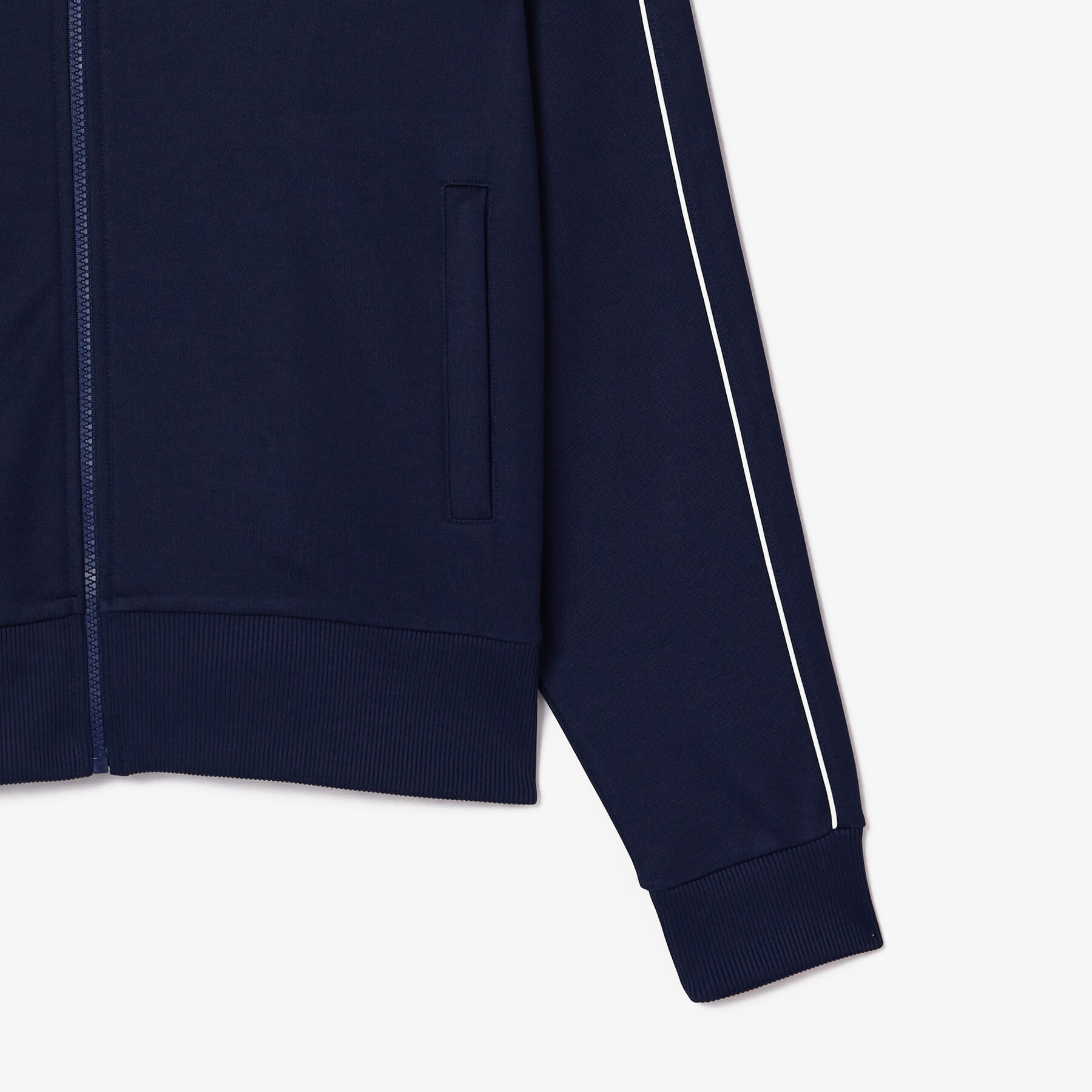 Paris Pique Zip Front Track Jacket lacoste paris pique zip front track jacket