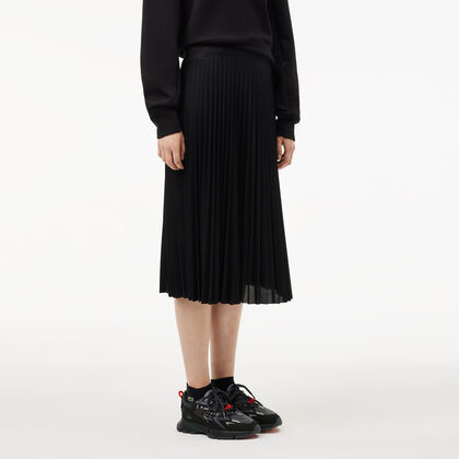 تنورة نسائية بطيات بخصر مطاطي