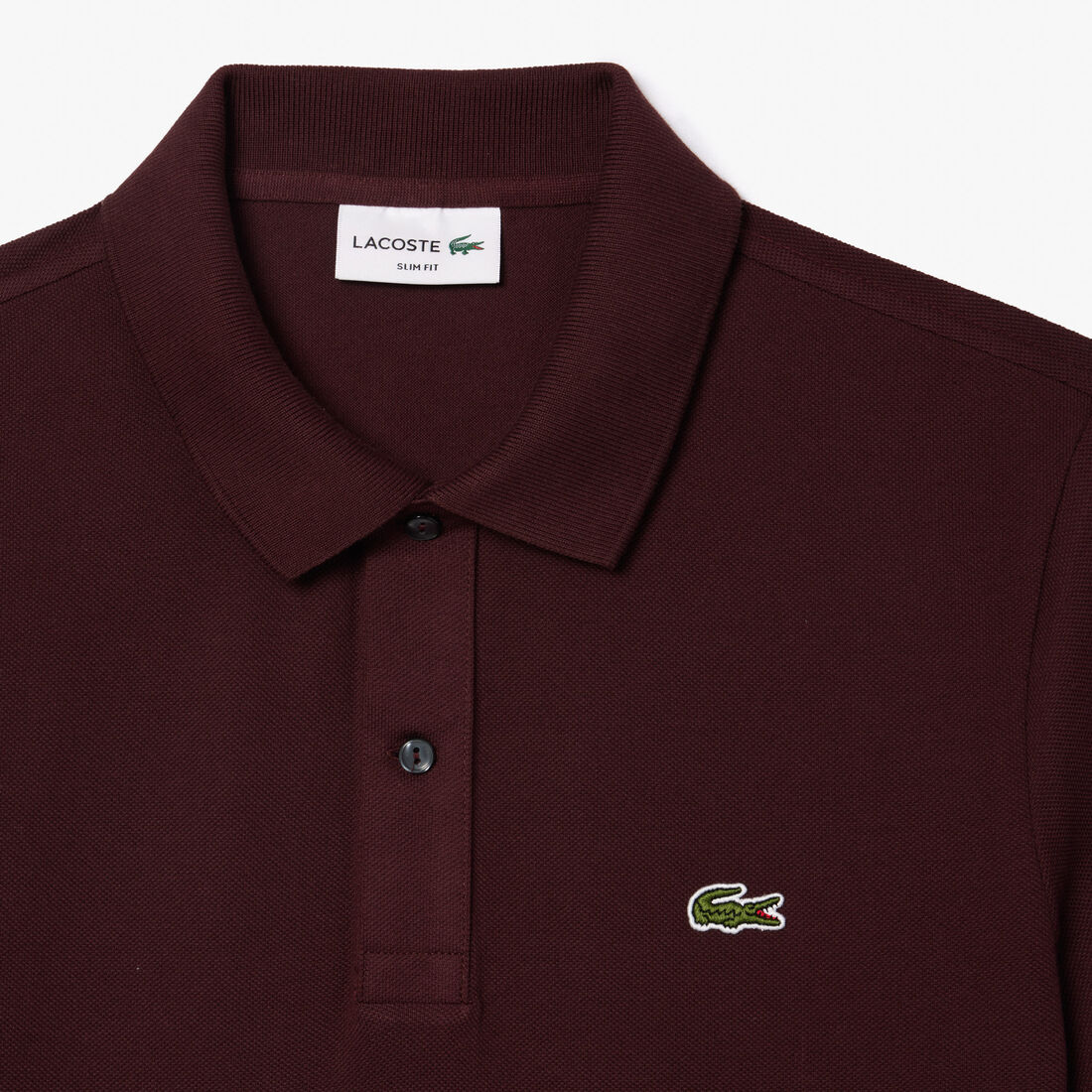 قميص بولو بيكيه بقصة ضيقة L.12.12 قميص بولو بيكيه بقصة ضيقة L.12.12