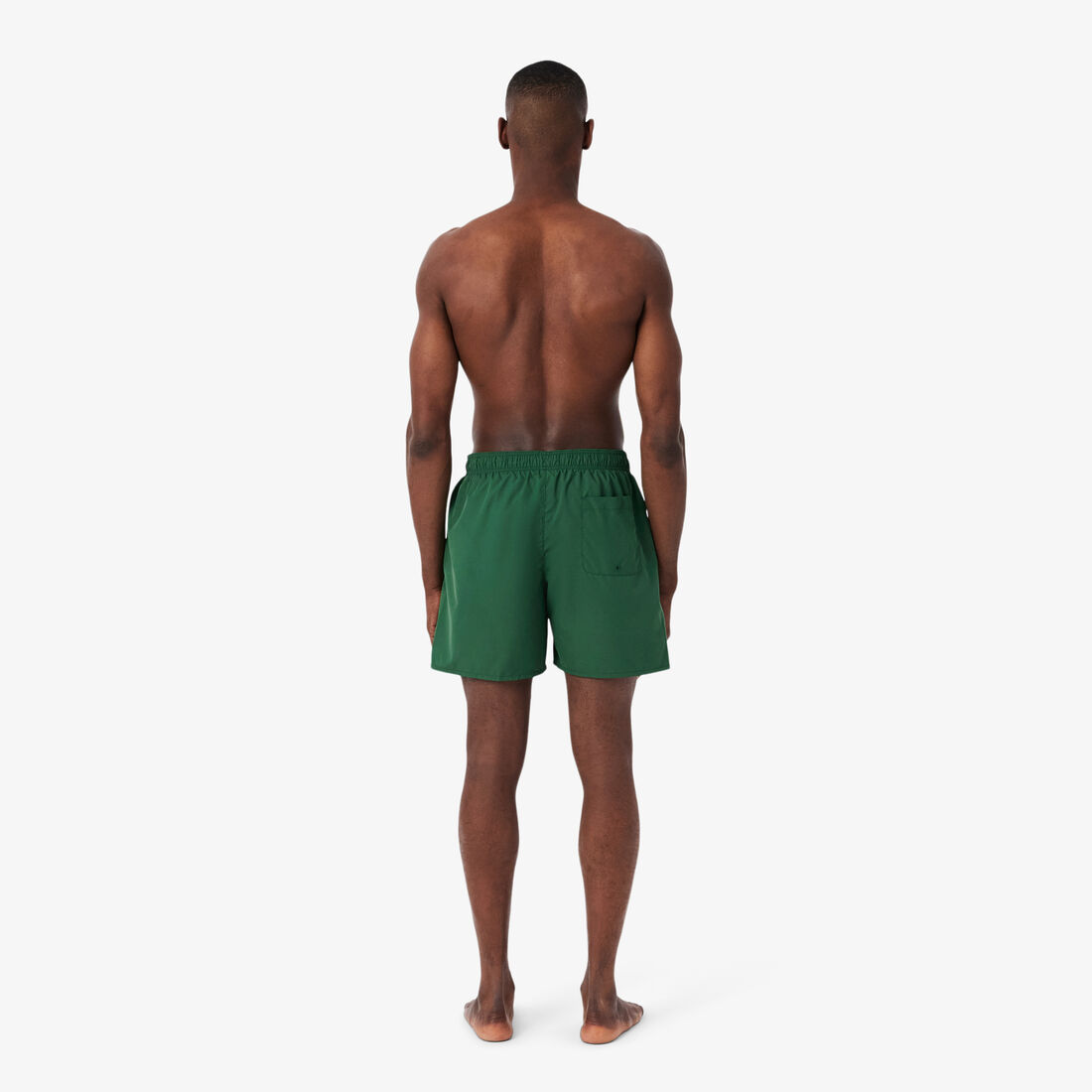 Mid Length Monochrome Swim Trunks Mid Length Monochrome Swim Trunks