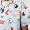 lacoste men s hawaiian print cotton shirt