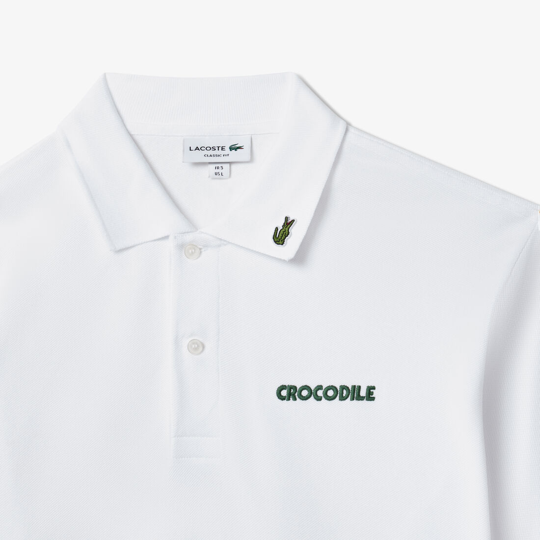 قميص بولو L.12.12 أصلي مطرز بشعار الماركة قميص بولو L.12.12 أصلي مطرز بشعار الماركة