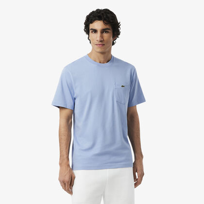 Cotton T-shirt With Breast Pocket