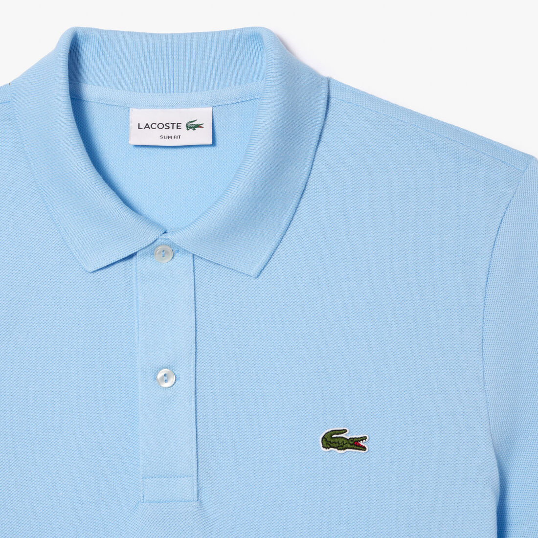 قميص بولو بيكيه بقصة ضيقة L.12.12 قميص بولو بيكيه بقصة ضيقة L.12.12