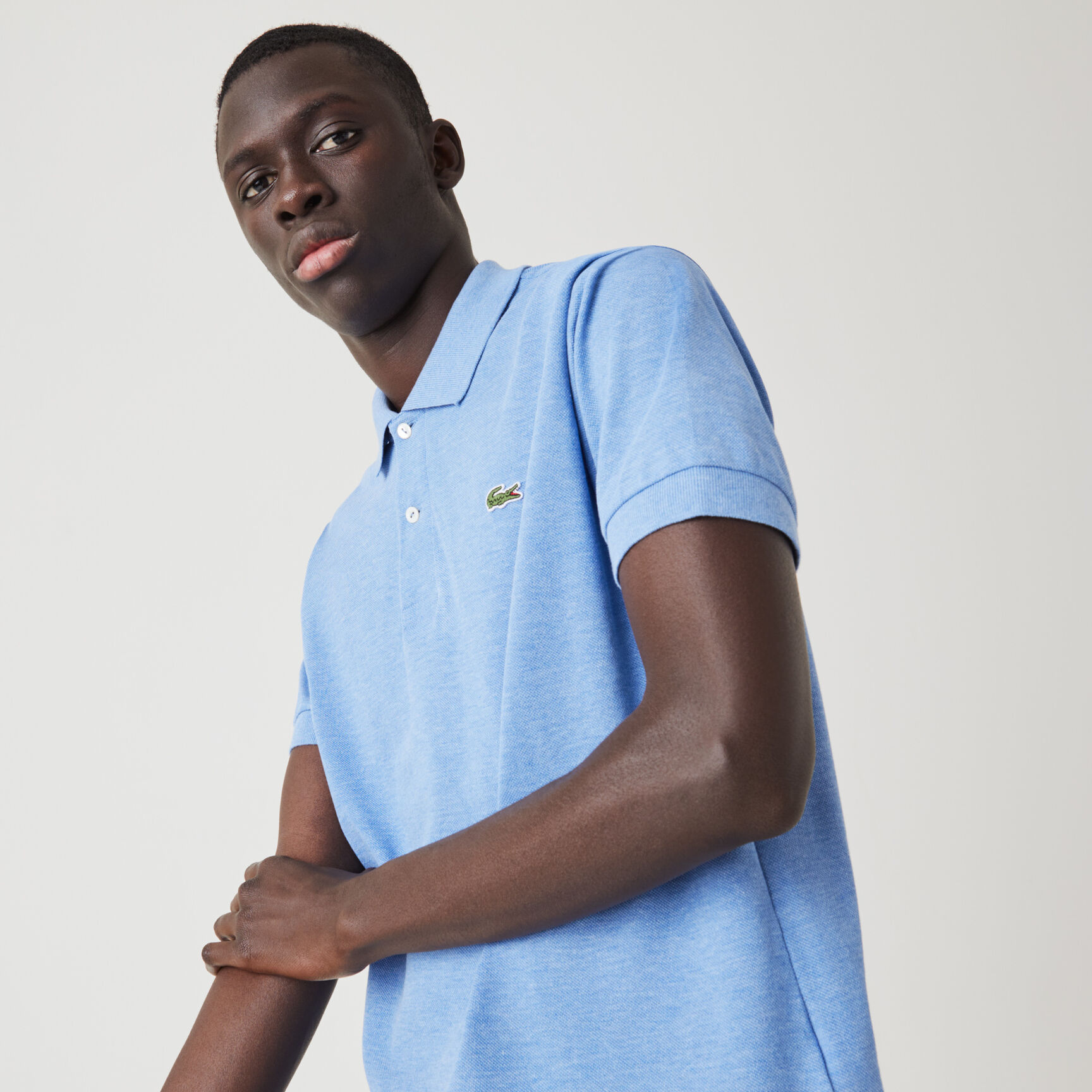 Classic Fit L.12.12 Marl Polo Shirt Classic Fit L.12.12 Marl Polo Shirt