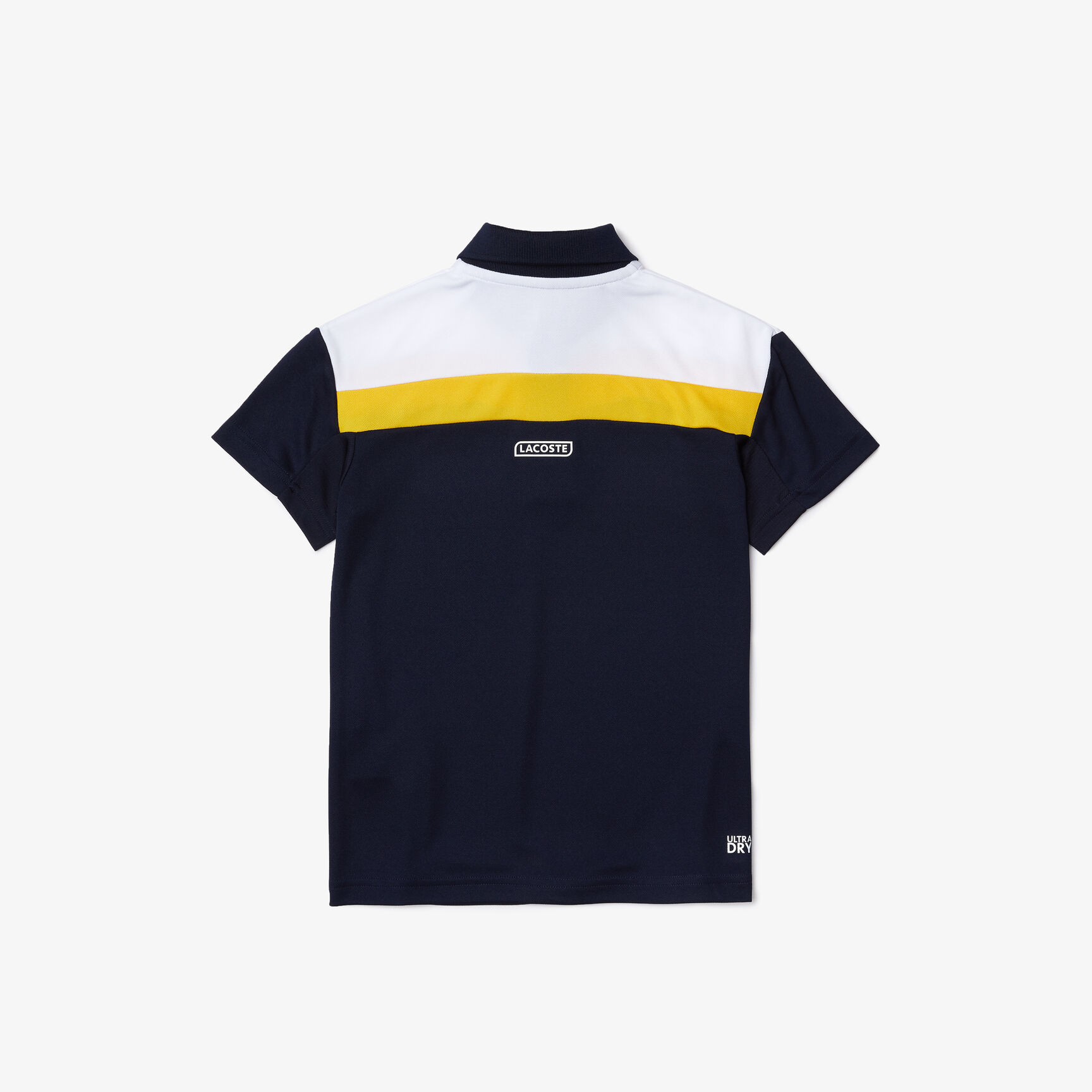 Boys&rsquo; Lacoste SPORT Breathable Colorblock Piqu&eacute; Regular Fit Polo