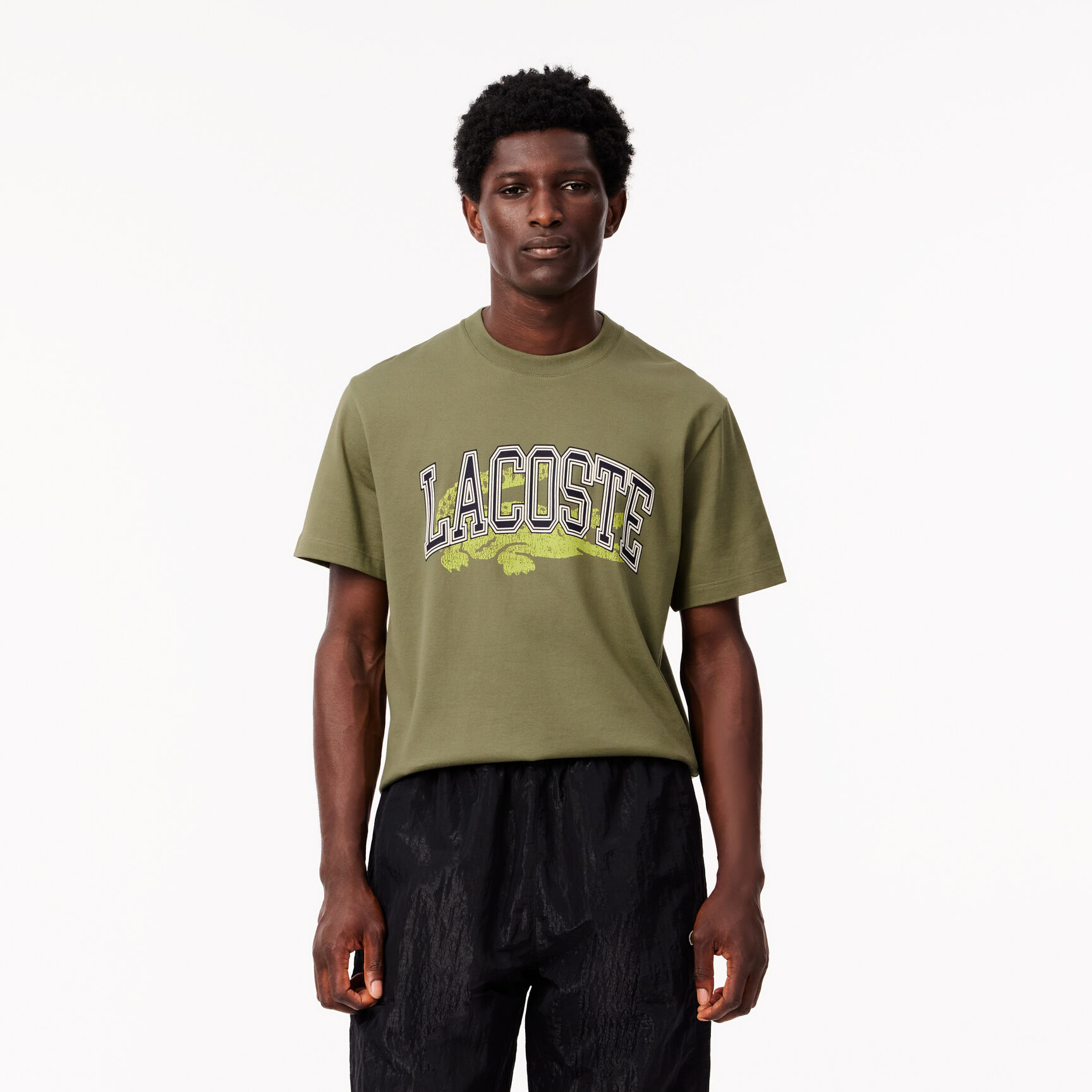 تي شيرت جيرسيه قطني بقصة كلاسيكية تي شيرت جيرسيه قطني بقصة كلاسيكية