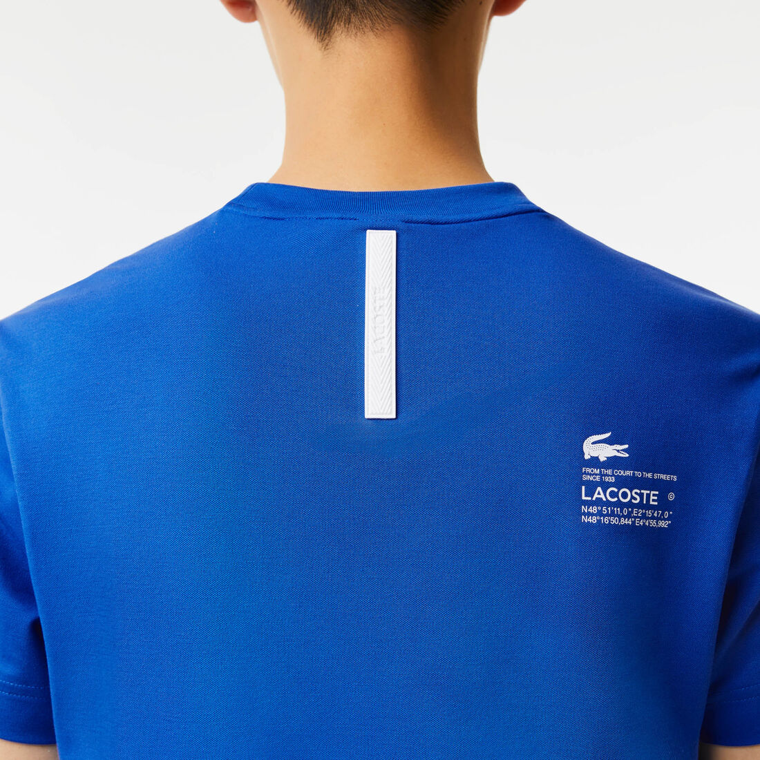 Men's Regular Fit Branded Piqué T-shirt Men's Regular Fit Branded Piqué T-shirt