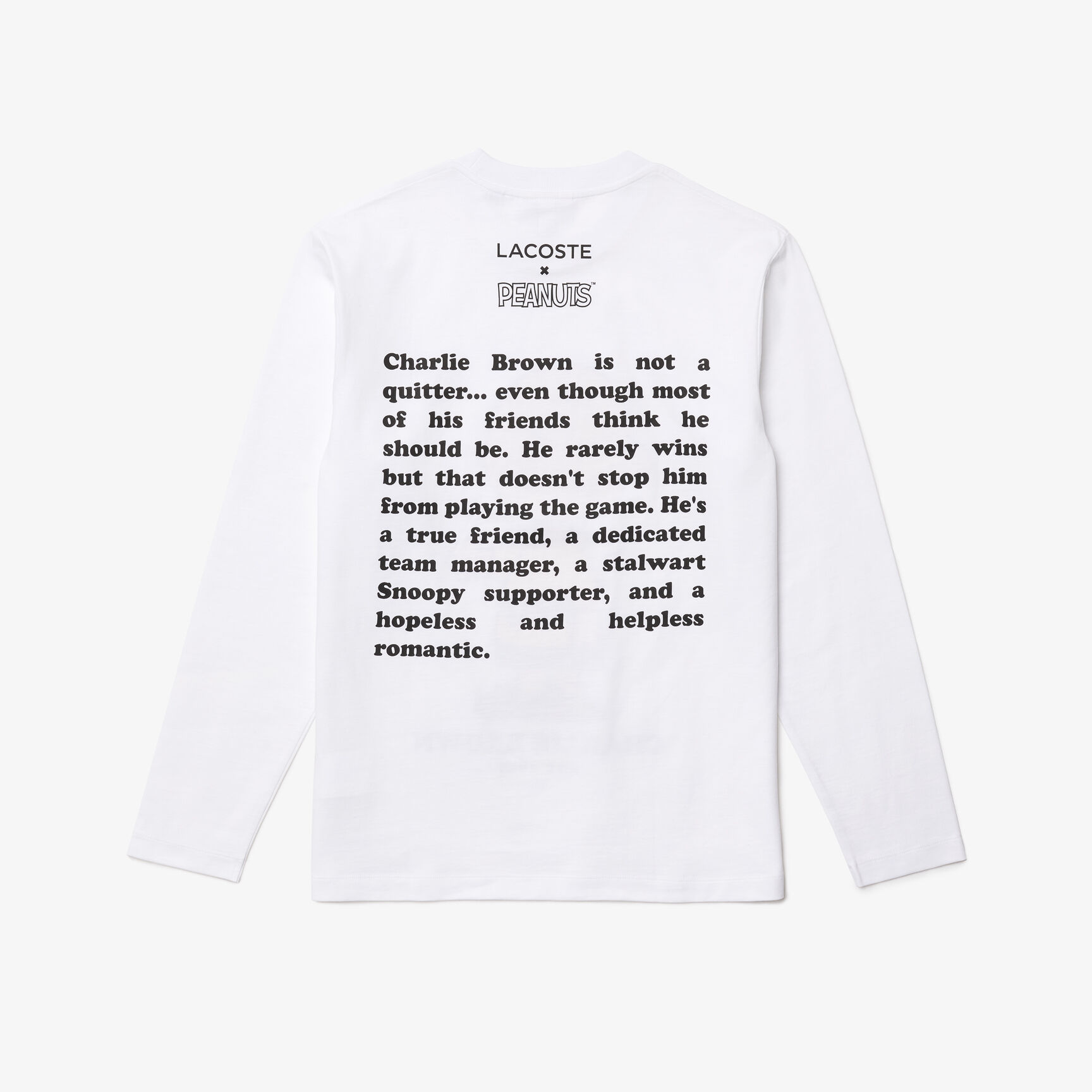 تيشيرت رجالي من القطن العضوي من مجموعة Lacoste x Peanuts تيشيرت رجالي من القطن العضوي من مجموعة Lacoste x Peanuts