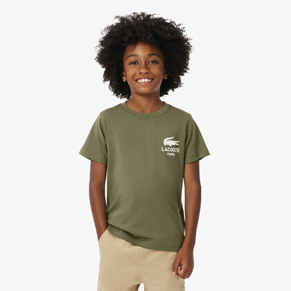 تي شيرت قطني مطبوع