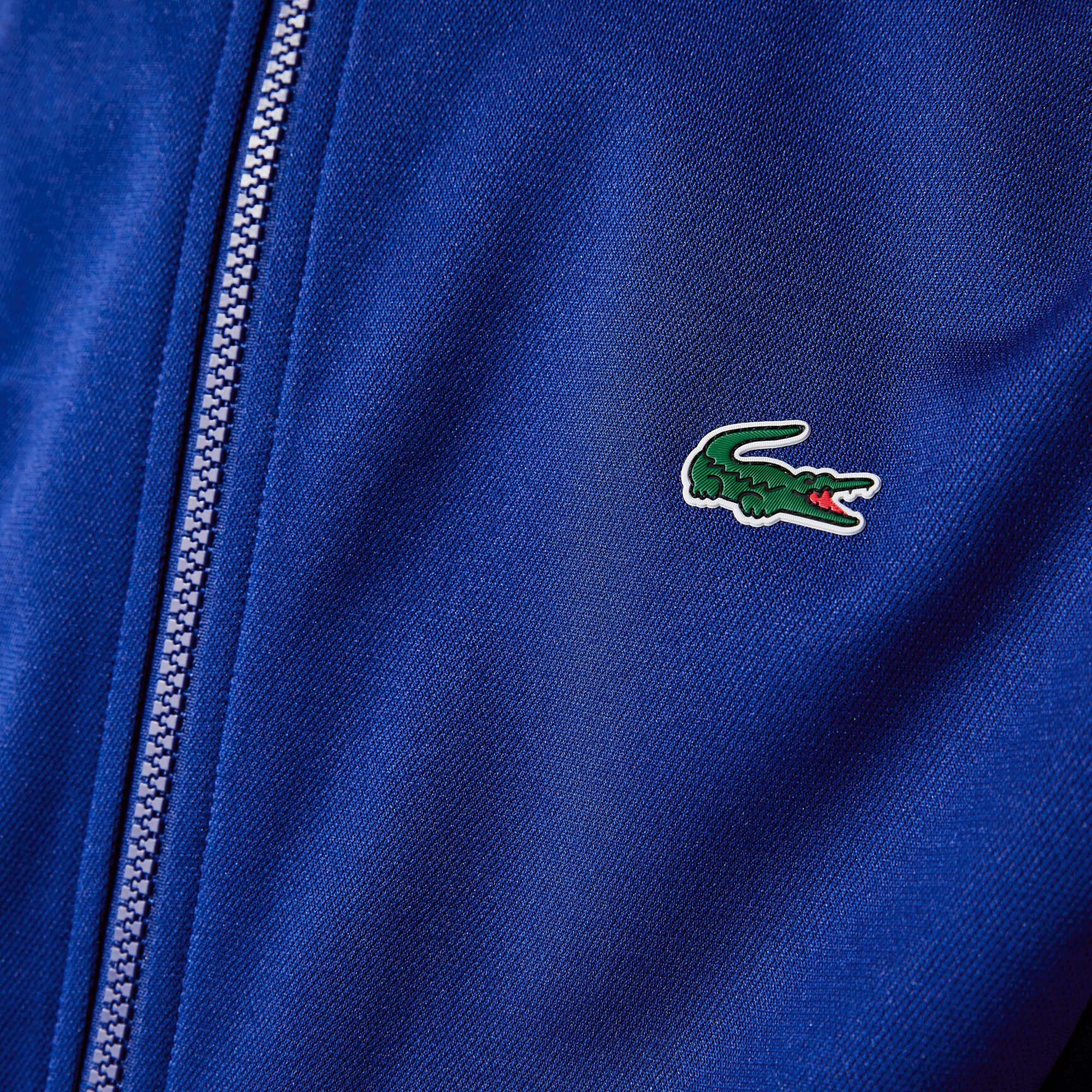 Men’s Lacoste SPORT Resistant Bicolor Piqué Zip Sweatshirt Men’s Lacoste SPORT Resistant Bicolor Piqué Zip Sweatshirt