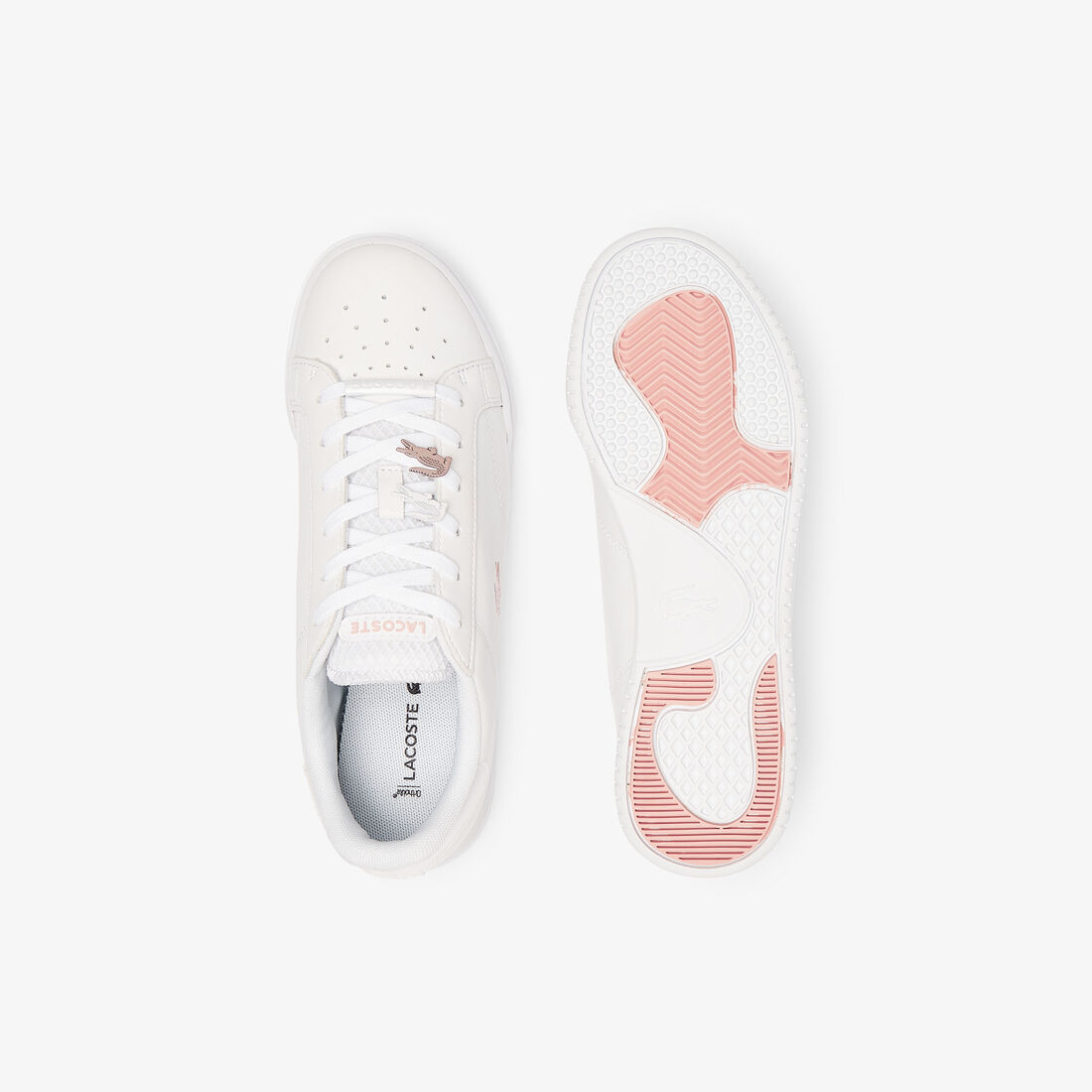 Women's Twin Serve Embellished Leather Sneakers Women's Twin Serve Embellished Leather Sneakers