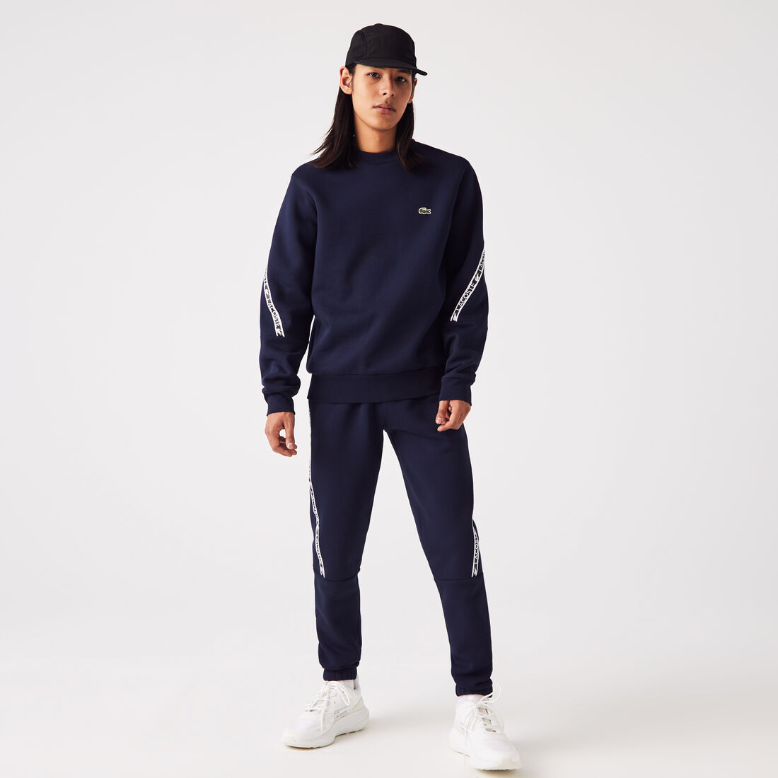 Men's Lacoste Printed Bands Trackpants Men's Lacoste Printed Bands Trackpants