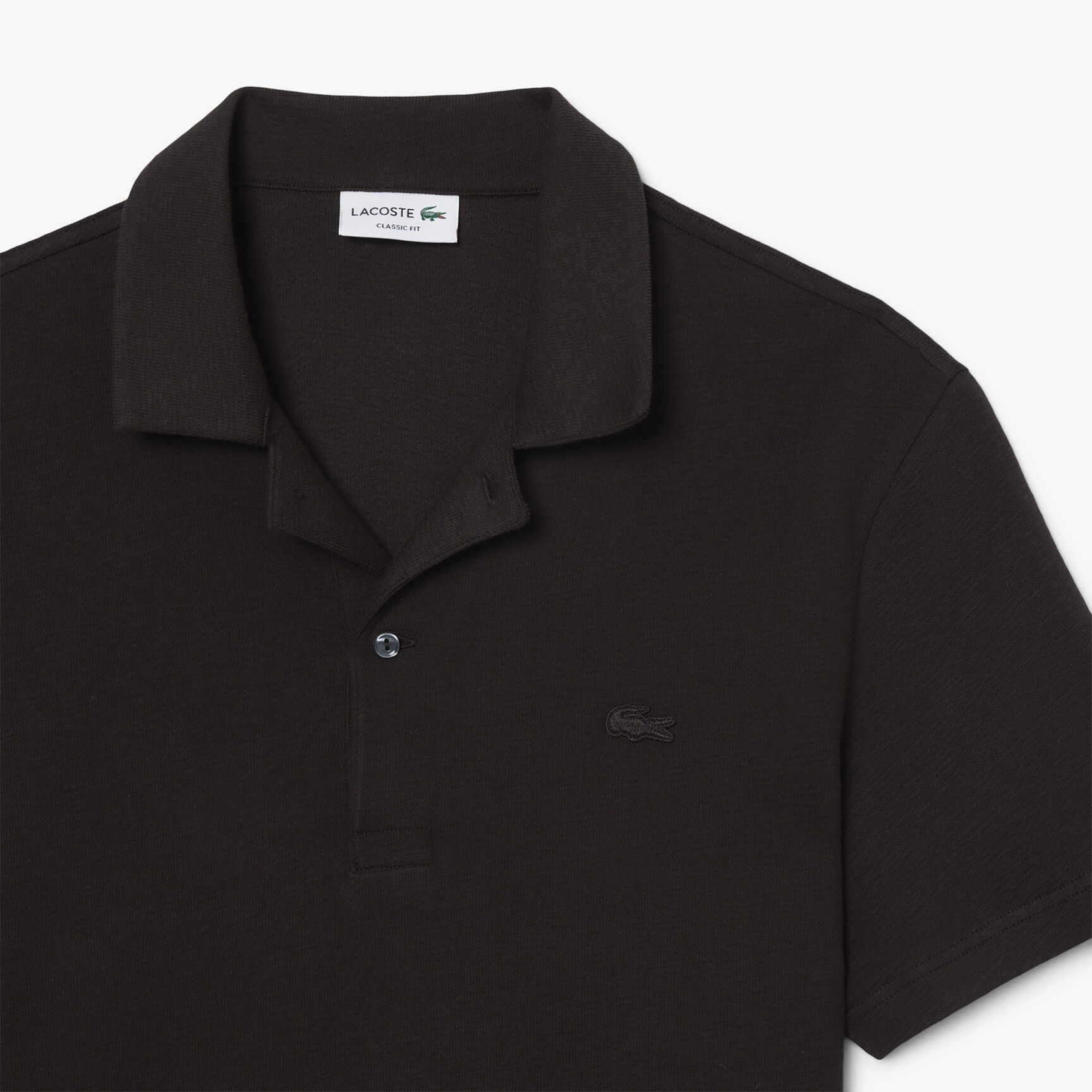 Classic Fit Textured Polo Shirt