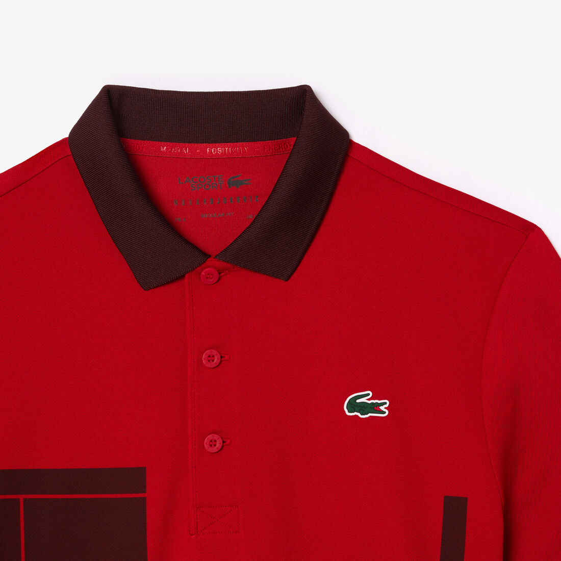 Lacoste Tennis x Novak Djokovic Fan Version Polo Shirt Lacoste Tennis x Novak Djokovic Fan Version Polo Shirt