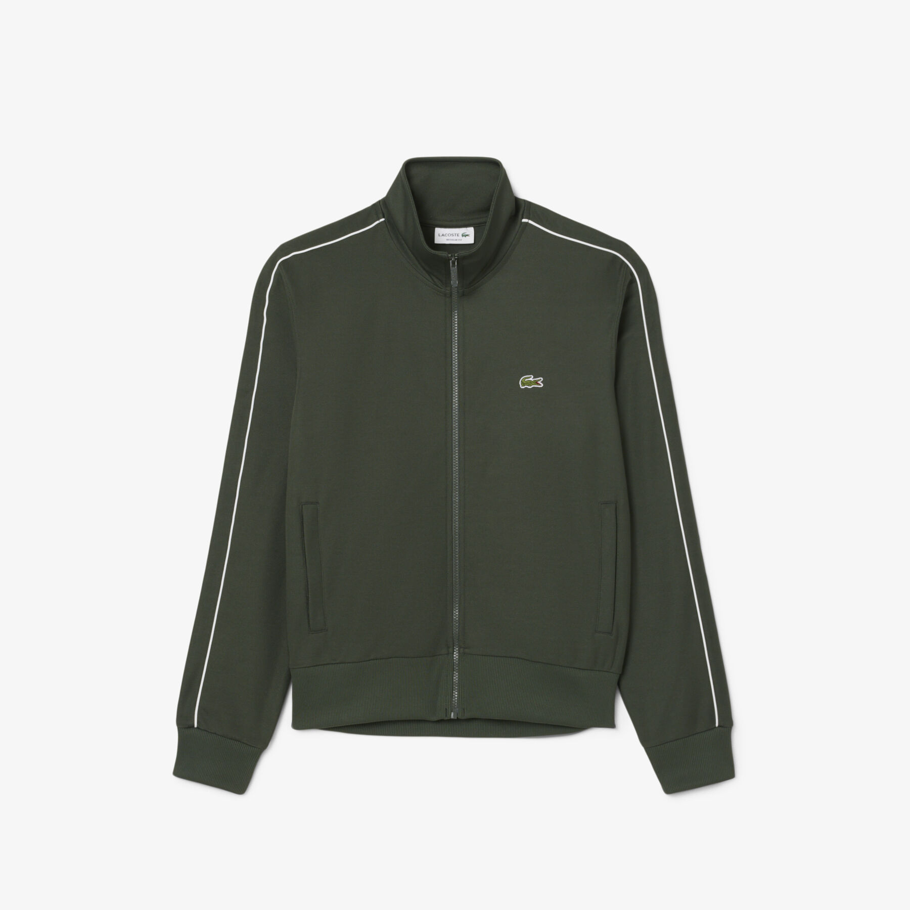 Paris Pique Zip Front Track Jacket lacoste paris pique zip front track jacket