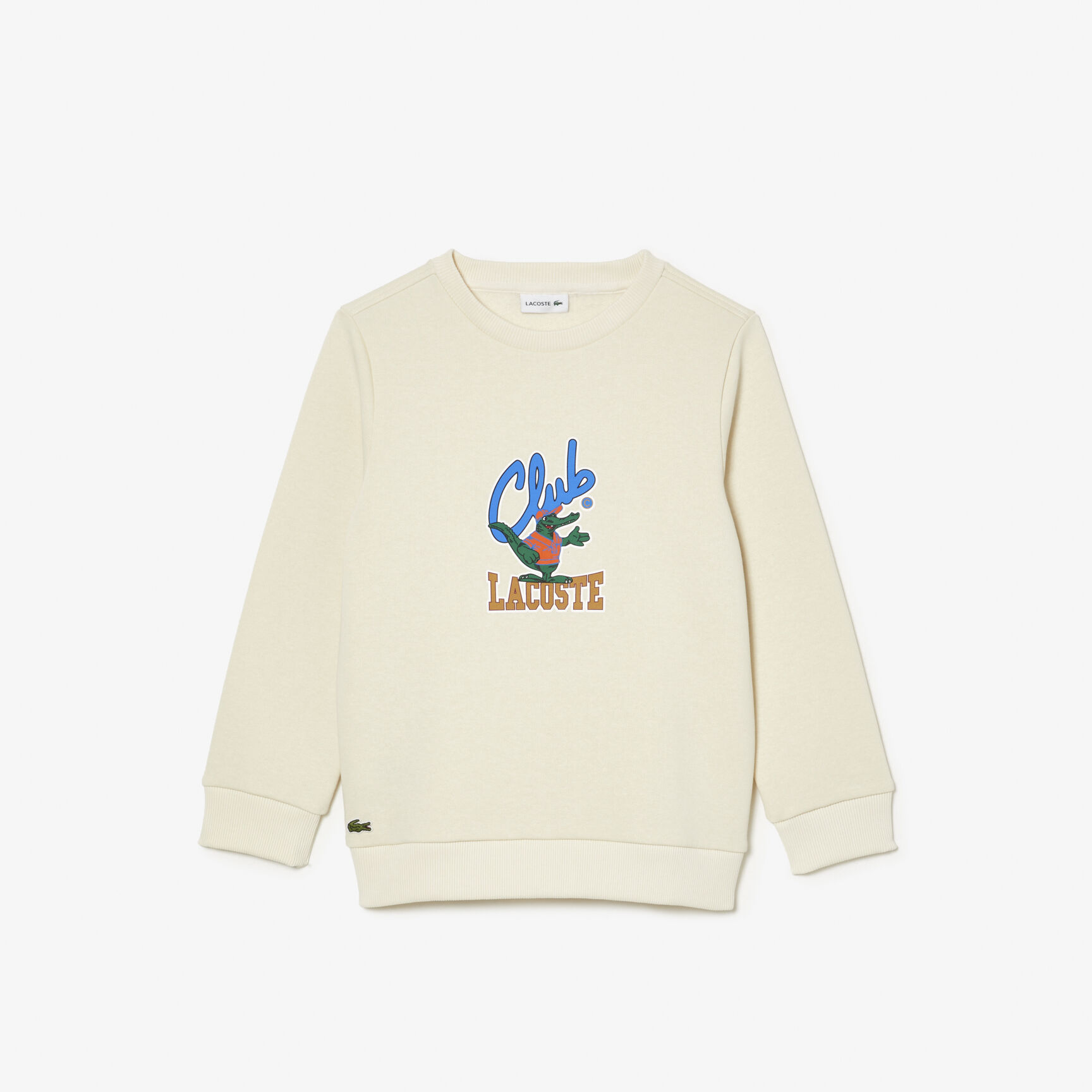 Contrast Signature Print Sweatshirt