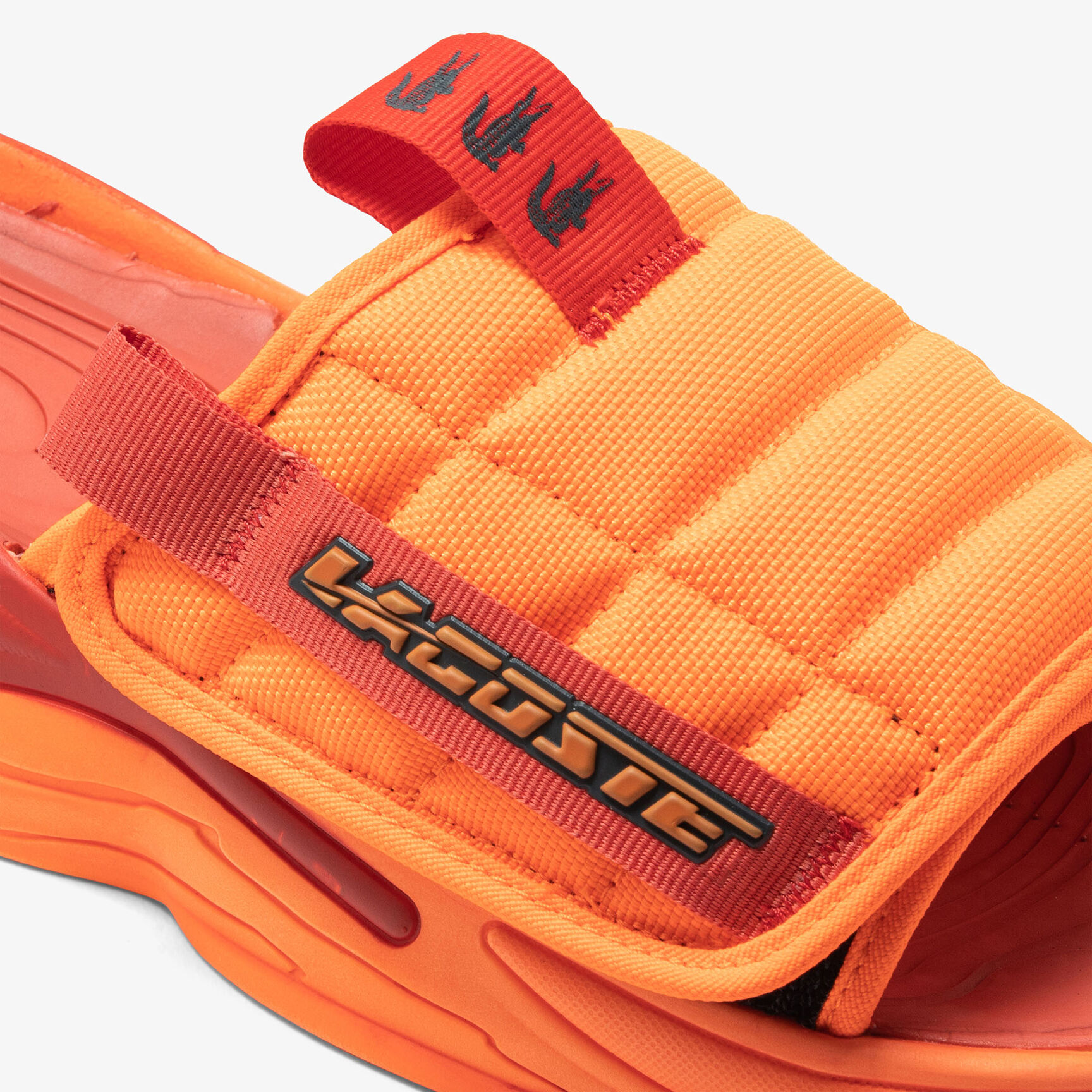 حذاء مفتوح لاكوست ايس سلايد من خامات صناعية للرجال حذاء مفتوح لاكوست ايس سلايد من خامات صناعية للرجال