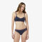 lacoste trim accent swim top