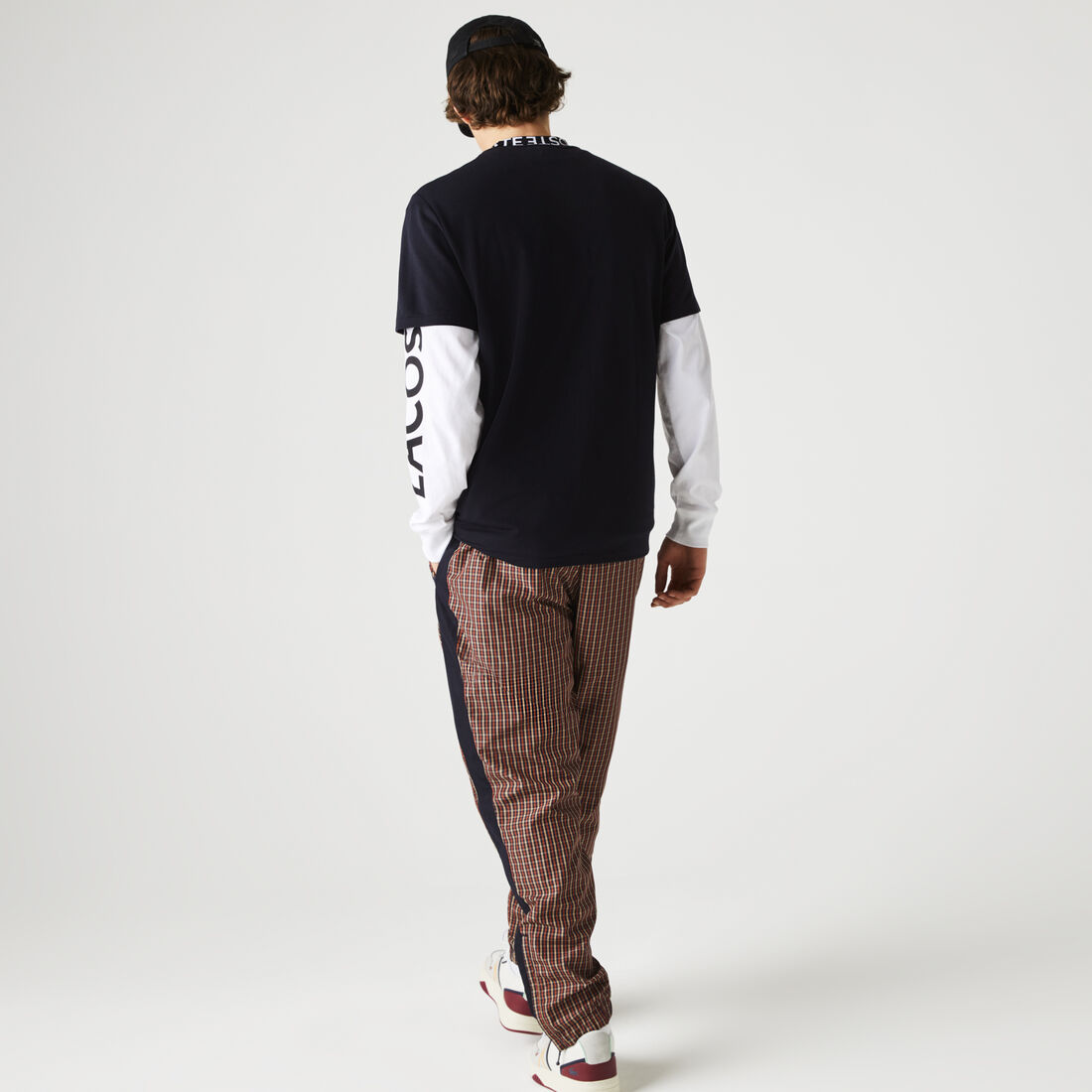 Men's Branded Collar Ultra-Lightweight Pique T-shirt Men's Branded Collar Ultra-Lightweight Pique T-shirt