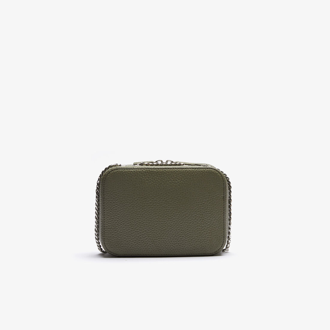 حقيبة كتف بسحاب من الجلد المحبب مجموعة Croco Crew للنساء حقيبة كتف بسحاب من الجلد المحبب مجموعة Croco Crew للنساء