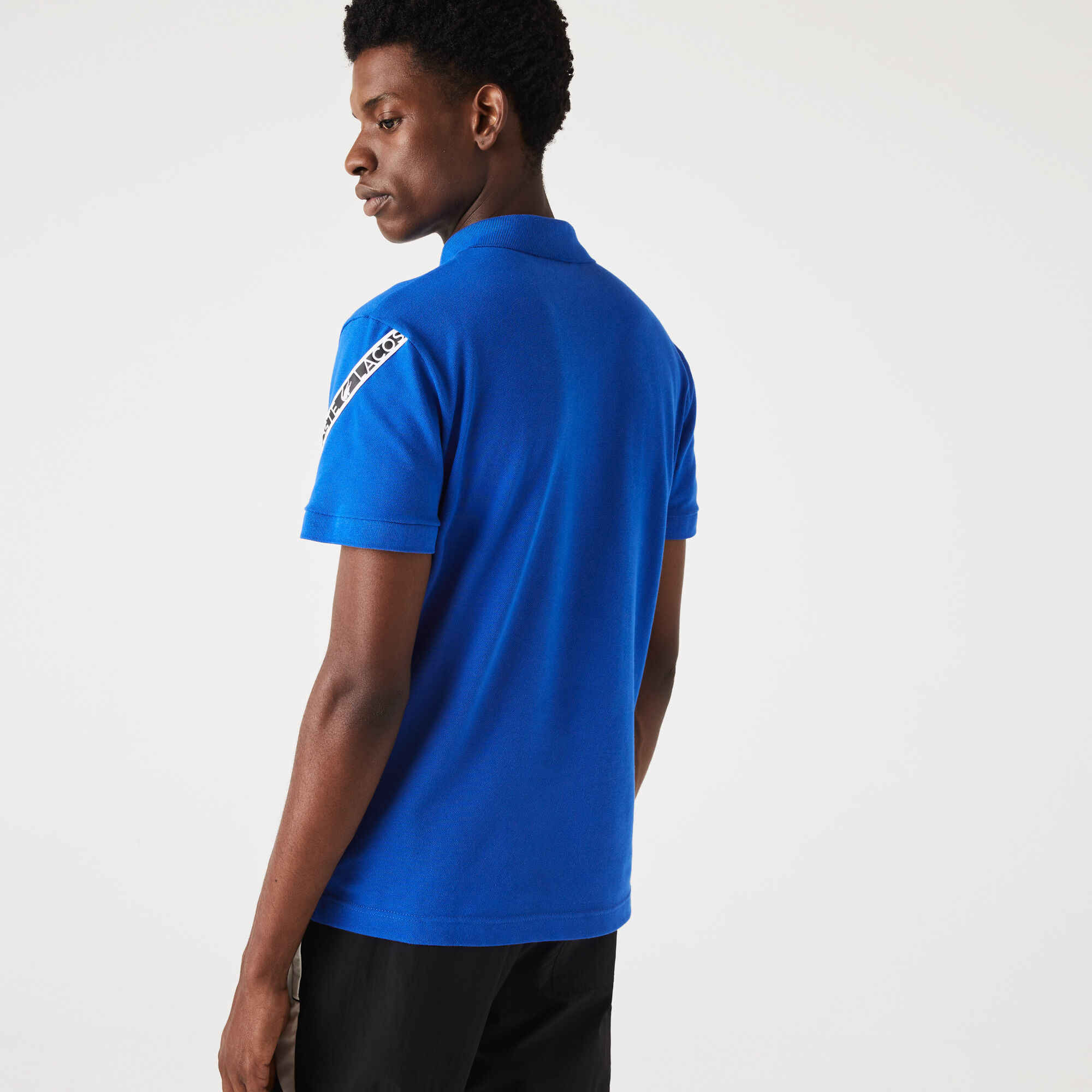 Lacoste mini pique stretch polo online