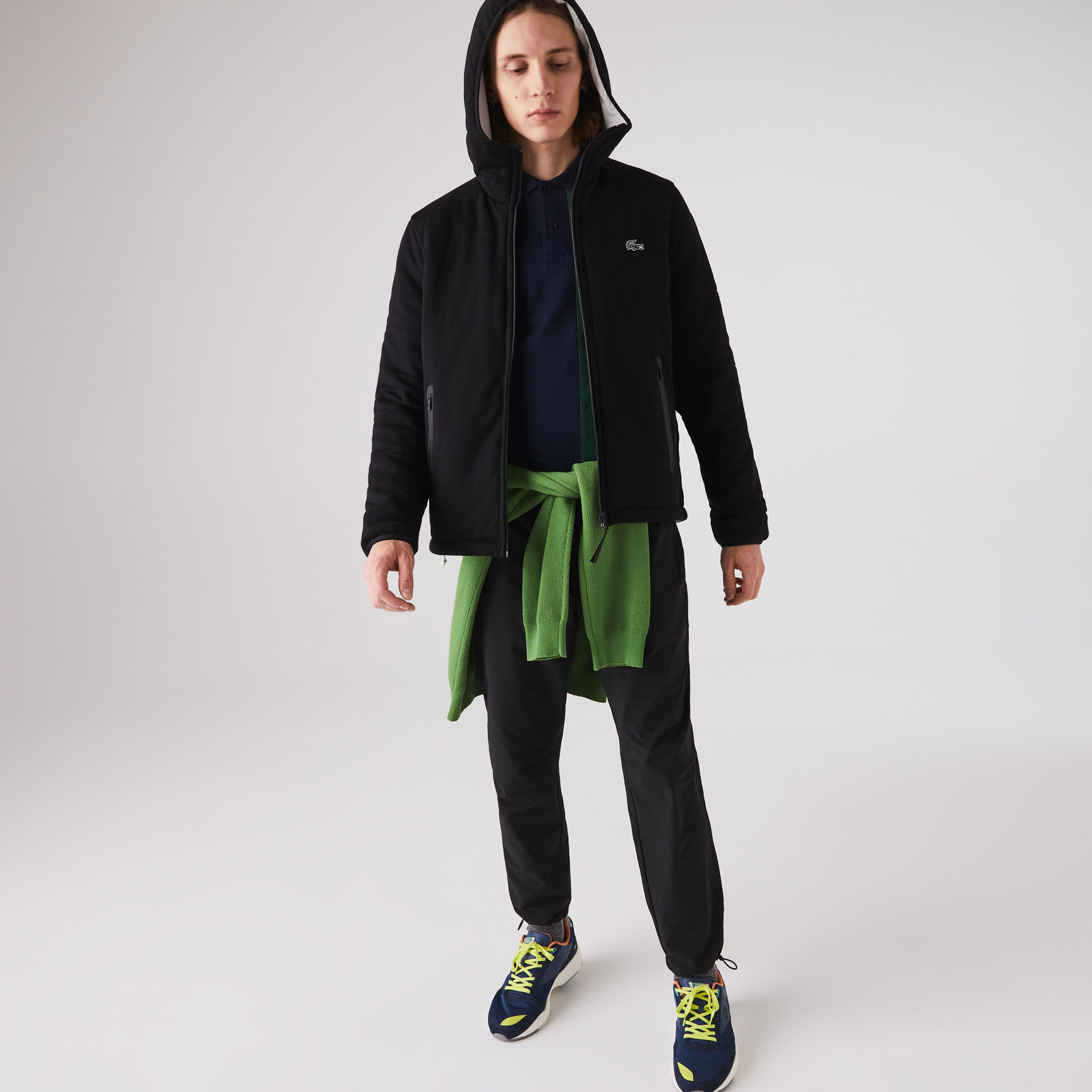 سويت شيرت مبطن يمكن لبسه على الوجهين للرجال سويت شيرت مبطن يمكن لبسه على الوجهين للرجال