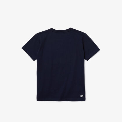 Oversized Technical Cotton Tennis T-shirt
