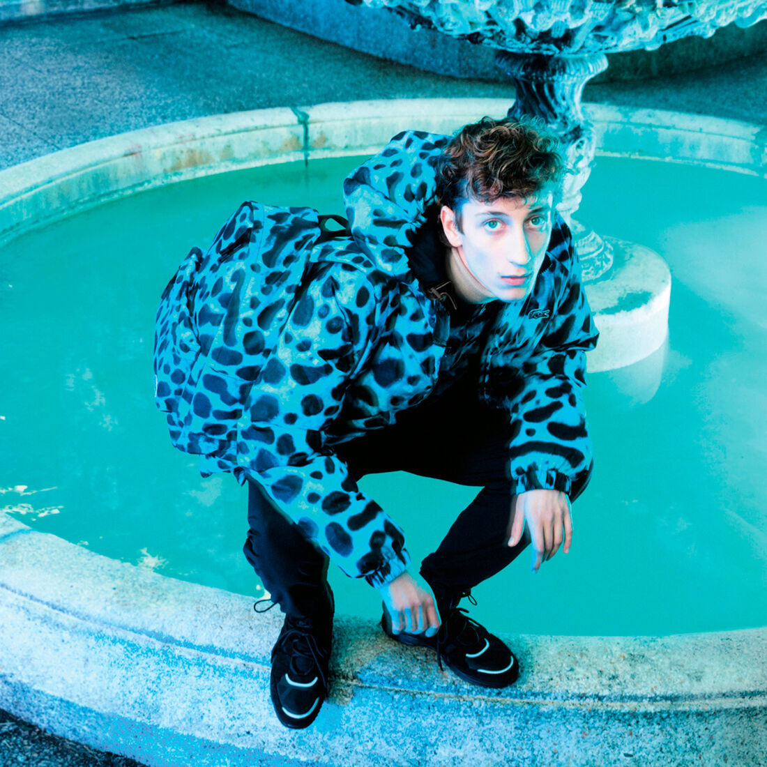 Men’s Lacoste x National Geographic Reversible Quilted Zip Jacket Men’s Lacoste x National Geographic Reversible Quilted Zip Jacket