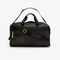 Unisex Lacoste Signature Print Water-Repellent Duffle Weekend Bag unisex lacoste signature print water repellent duffle weekend bag