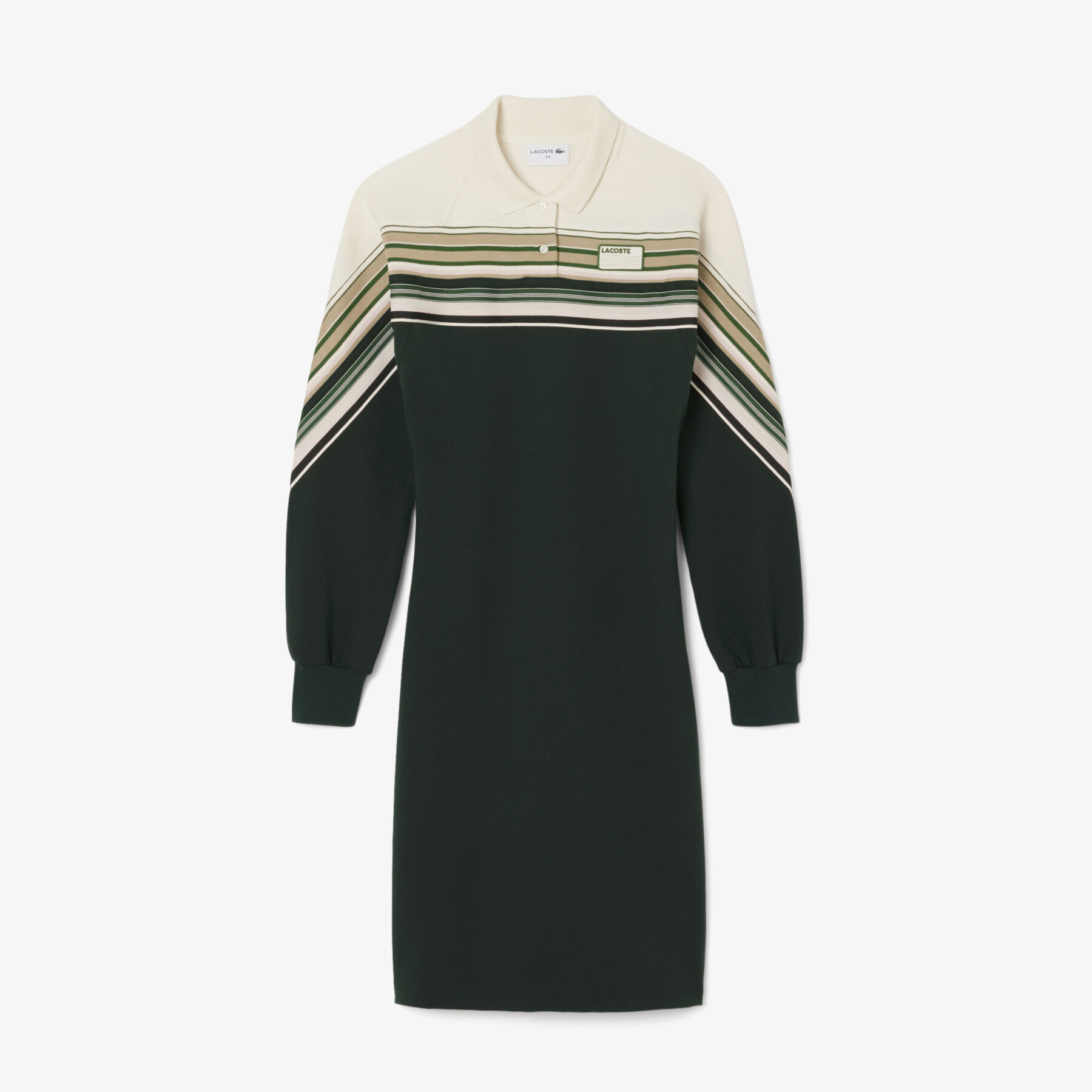 lacoste slim fit french made pique dress
