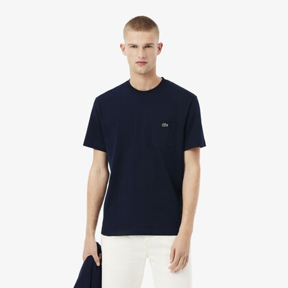 Cotton T-shirt With Breast Pocket